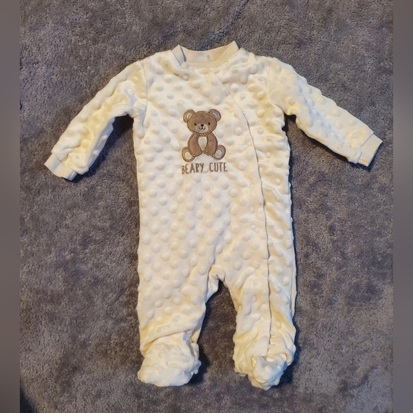 Baby 0-3M Cozy Warm Baby Onesies/ Footie Bundle 5pc - Picture 5 of 16